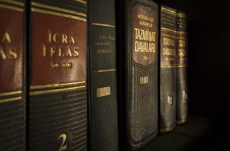 Law books